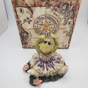 Vintage 1999 Boyds Bears "TuTu C. Rabbit...Frog Lake" Figurine with Box